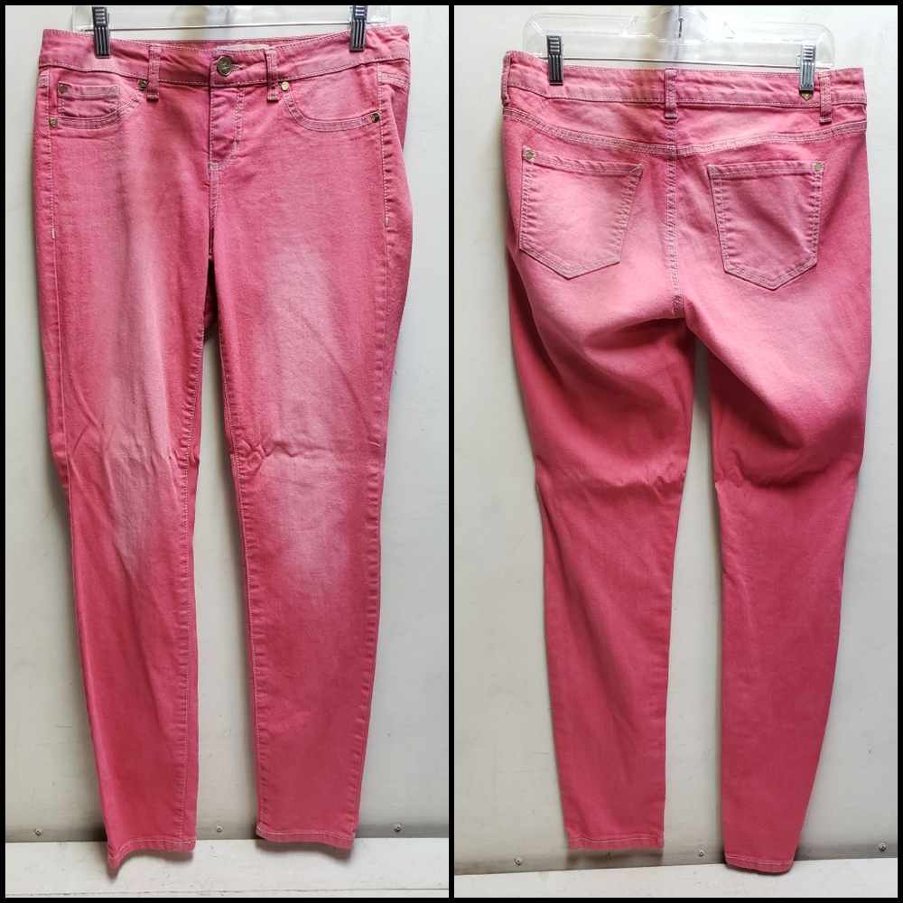 True Freedom Leggy pink stretch mid rise jeans womens juniors sz. 11 pants